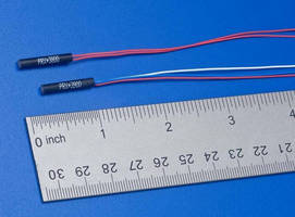 Cylindrical Proximity Sensors feature compact size.