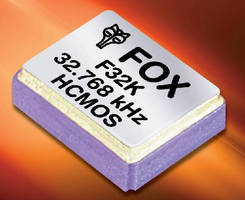HCMOS Oscillators feature low current consumption.