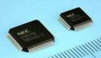 Flash MCUs feature built-in consumer electronic controller.
