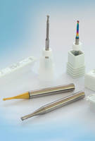 End Mills are designed for dental machining applications.