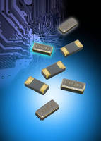 SMD Crystal Resonator provides 32.768 kHz nominal frequency.