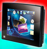 Fanless Panel PC offers resistive and PCT display options.