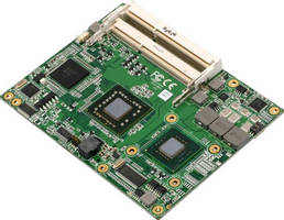 Type II COM Express Module delivers diverse functionality.