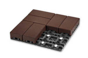 Composite Landscape Pavers are available in 4 x 8 in. size.