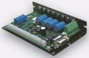 Intelligent Servo Drive facilitates setup via software and TML.