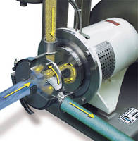 In-Line Mixer facilitates powder induction in liquid stream.