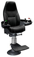 Helmsman and Operator Chairs combine comfort, control.