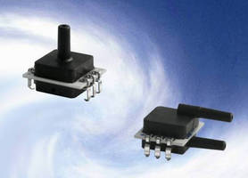 Pressure Sensors are offered in 3 V supply versions.
