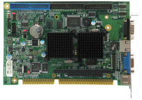 ISA Half-Size Embedded Board is suited for factory automation.