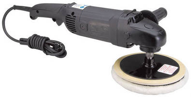 Electric Rotary Polisher incorporates rotating handle.