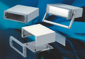 Aluminum Instrument Enclosures come in 6 sizes.