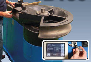 Rotary Draw Tube/Pipe Bender offers PLC touchscreen control.
