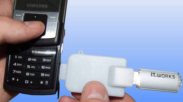 SD Adapter makes handhelds compatible with USB memory devices.
