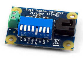 Switchable Voltage Divider features 8 resistors.