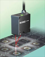 Laser Displacement Sensor provides 392 kHz sampling rate.