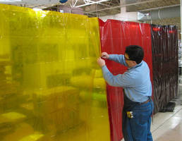 Interlocking Safety Curtains protect against flash, debris.