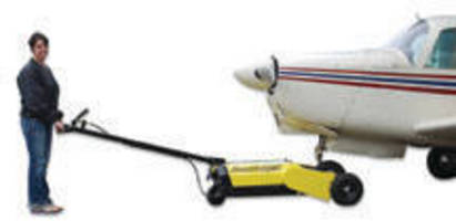Electric Tug pushes and pulls aircraft up to 35,000 lb.