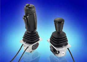 Rugged Single-Axis Joystick controls off-highway vehicles.