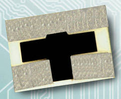 Thin Film Attenuator is packaged for face-down mounting.