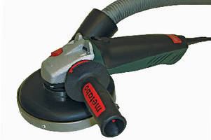 Angle Grinding System features optional vacuum.