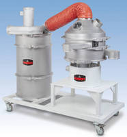 Size/Density Separator removes undersize, underweight materials.