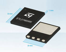 Power MOSFETs feature high-efficiency design.