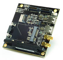 SUMIT-ISM Module supports MiniPCIe cards and 2 USB connectors.