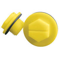 Wide Flange Threaded Plugs suit paint masking applications.