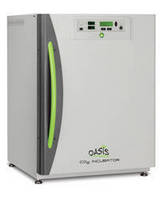 Benchtop CO2 Incubator features IR sensor and tri-zone heating.