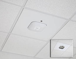 Wireless Access Point Ceiling Mounts hold Cisco 3500i devices.