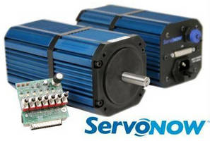 Integrated Servo System delivers plug-and-play operation.