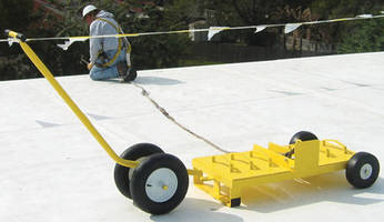 Mobile Fall Arrest Cart provides single-person protection.