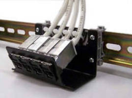 DIN Rail Mounted Patch Panels suit industrial Ethernet applications.
