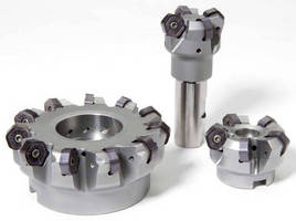 Face Mill Inserts work with aluminum, non-ferrous materials.