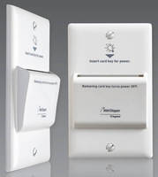 Card Key Light Switch is intended for guest room applications.