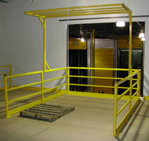 Industrial Safety Gate promotes safe pallet loading/unloading.