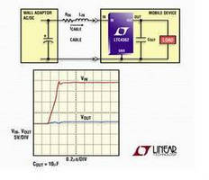 Overvoltage/Overcurrent Protector isolates portable electronics.