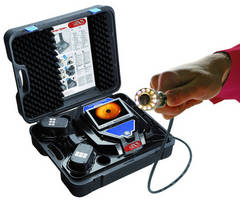 Portable, Cordless Videoscope allows inspection up to 98 ft.