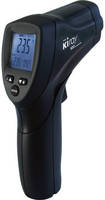 Non-Contact IR Thermometer enables safe temperature measurement.