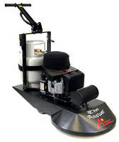 High-Speed Floor Burnisher is powered by propane engine.