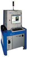 Optical Inspection System tests fluorescing conformal coatings.