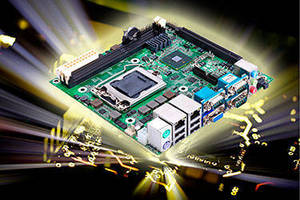 Mini-ITX Motherboard Supports Intel i7/i5/i3 64-Bit Multicore Processors