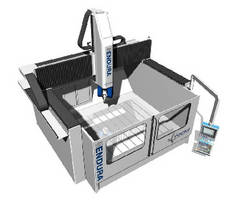 Gantry Milling Machine incorporates linear motors.