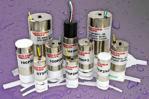 Solenoid-Operated Pinch Valves suit medical applications.