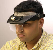 Illuminated Headband Magnifier Merges Convenience and Precision