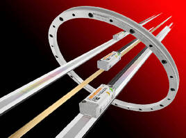 Optical Encoder offers speeds to 10 m/s. .