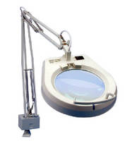 Fluorescent Magnifying Lamp offers 32 W circular illumination.
