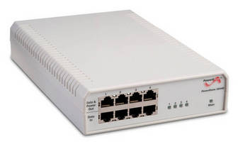 Compact, 4-Port PoE Midspan suits SMB applications.