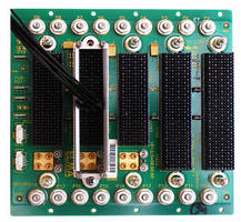 VPX Backplane with RF Connectors features 3U design.