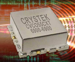 Coaxial Resonator Oscillator operates at 6,900 MHz.